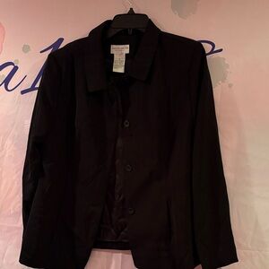 NWOT Jaclyn smith Black Women's Jacket